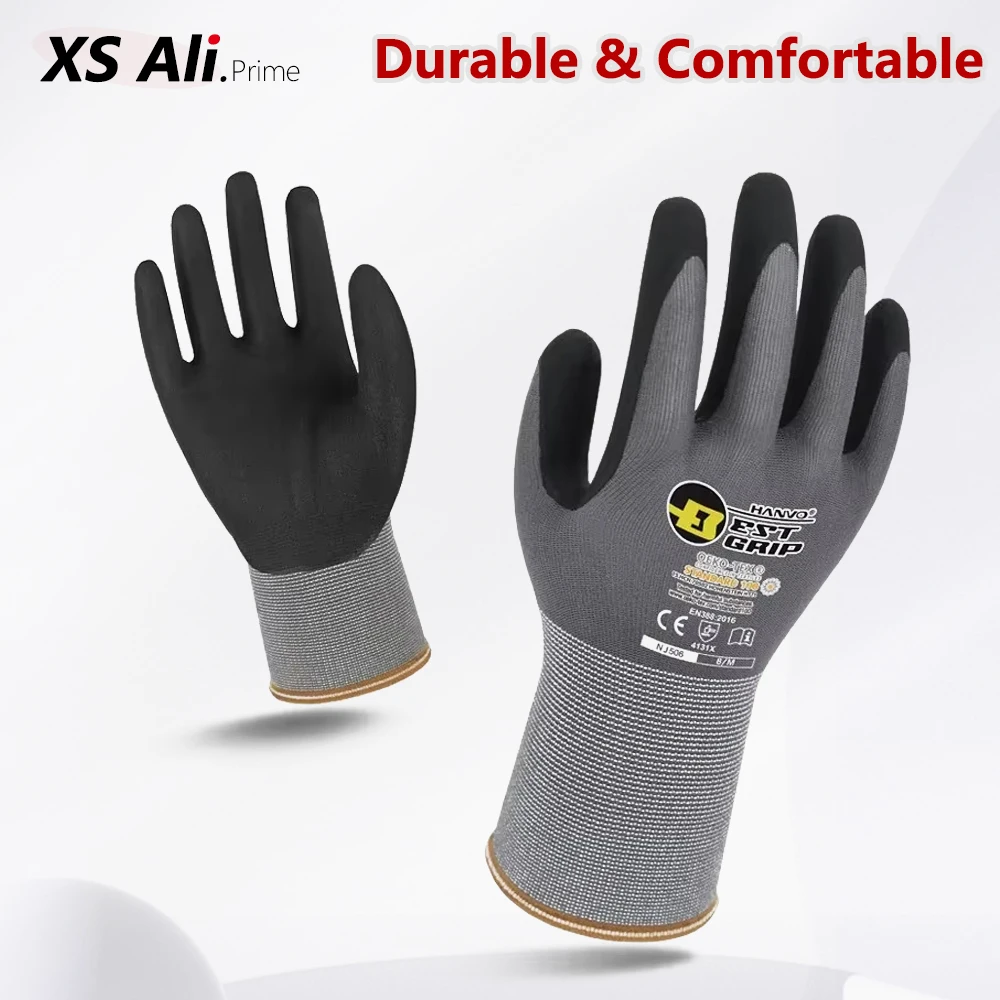 1/10 Pairs Foam Nitrile Gloves - đánh giá và giá Nitrile Mechanic Glove