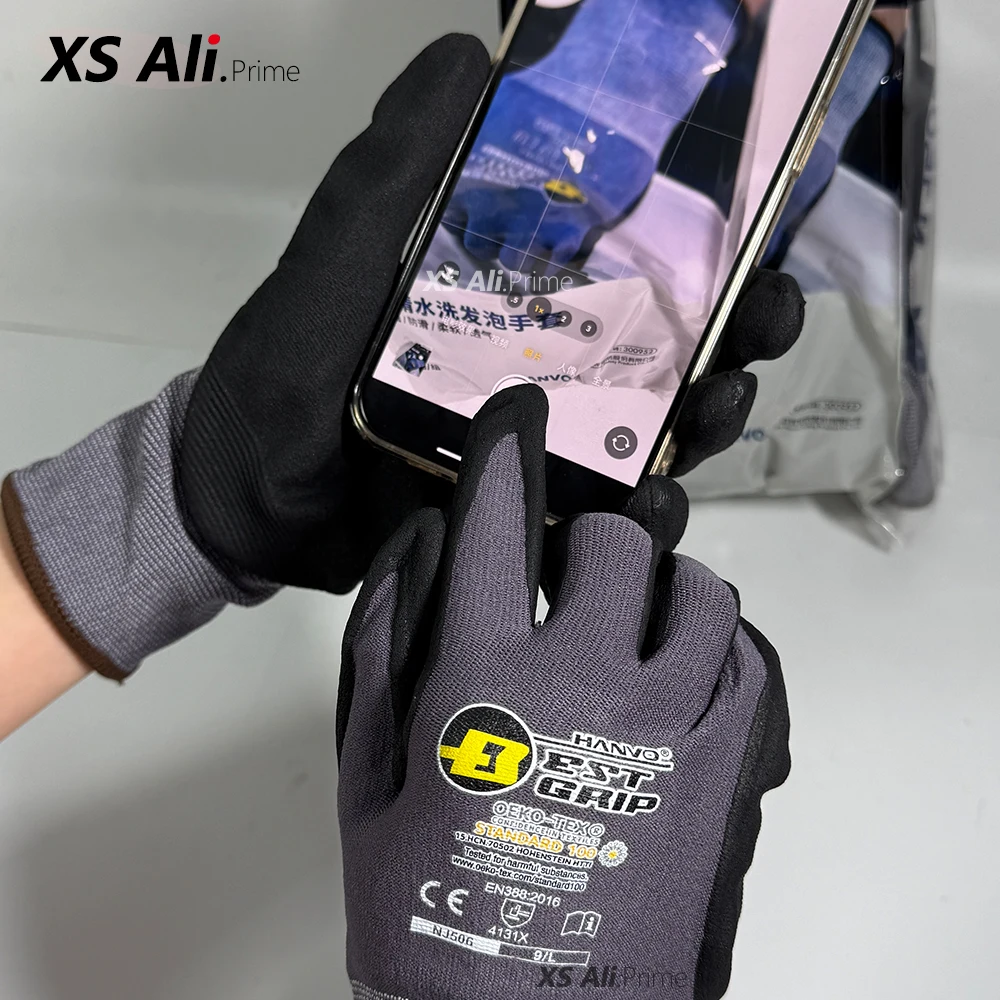 1/10 Pairs Foam Nitrile Gloves - đánh giá và giá Nitrile Mechanic Glove